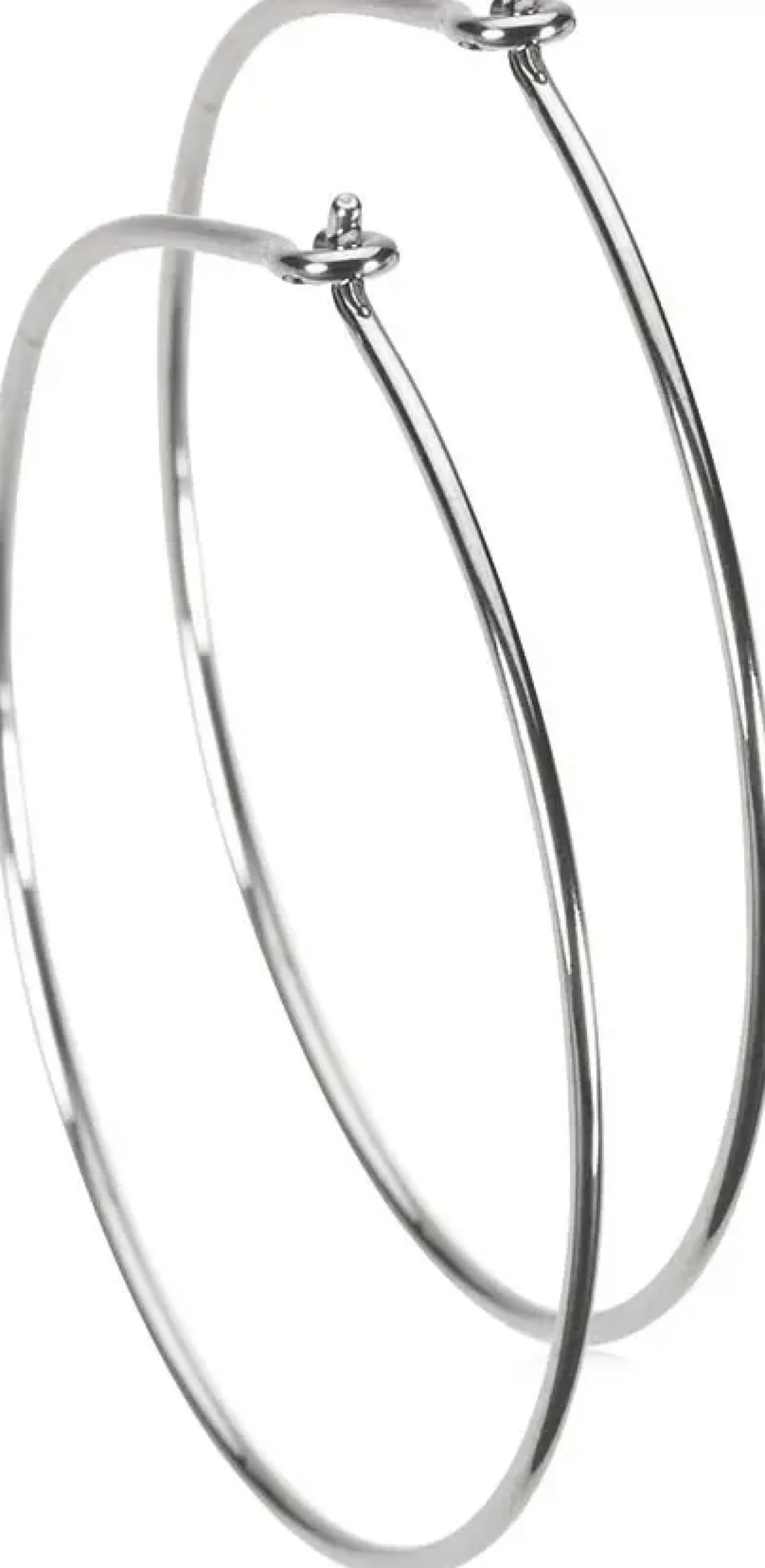 BlomdahlNatural Titanium Ear Ring 25 mm