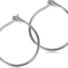 BlomdahlNatural Titanium Safety Ear Ring 14 mm