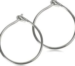 BlomdahlNatural Titanium Safety Ear Ring 14 mm