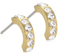 Blomdahl Pendant Brilliance Curved 10 mm Gold