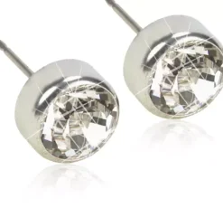 BlomdahlSilver Titanium Crystal Bezel 6 mm