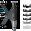 Braun Series X Beard Trimmer & Body Shaver For Face & Body
