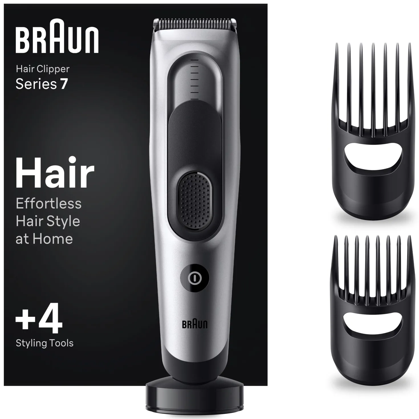 Braun Shaver HC7390 Black / Grey