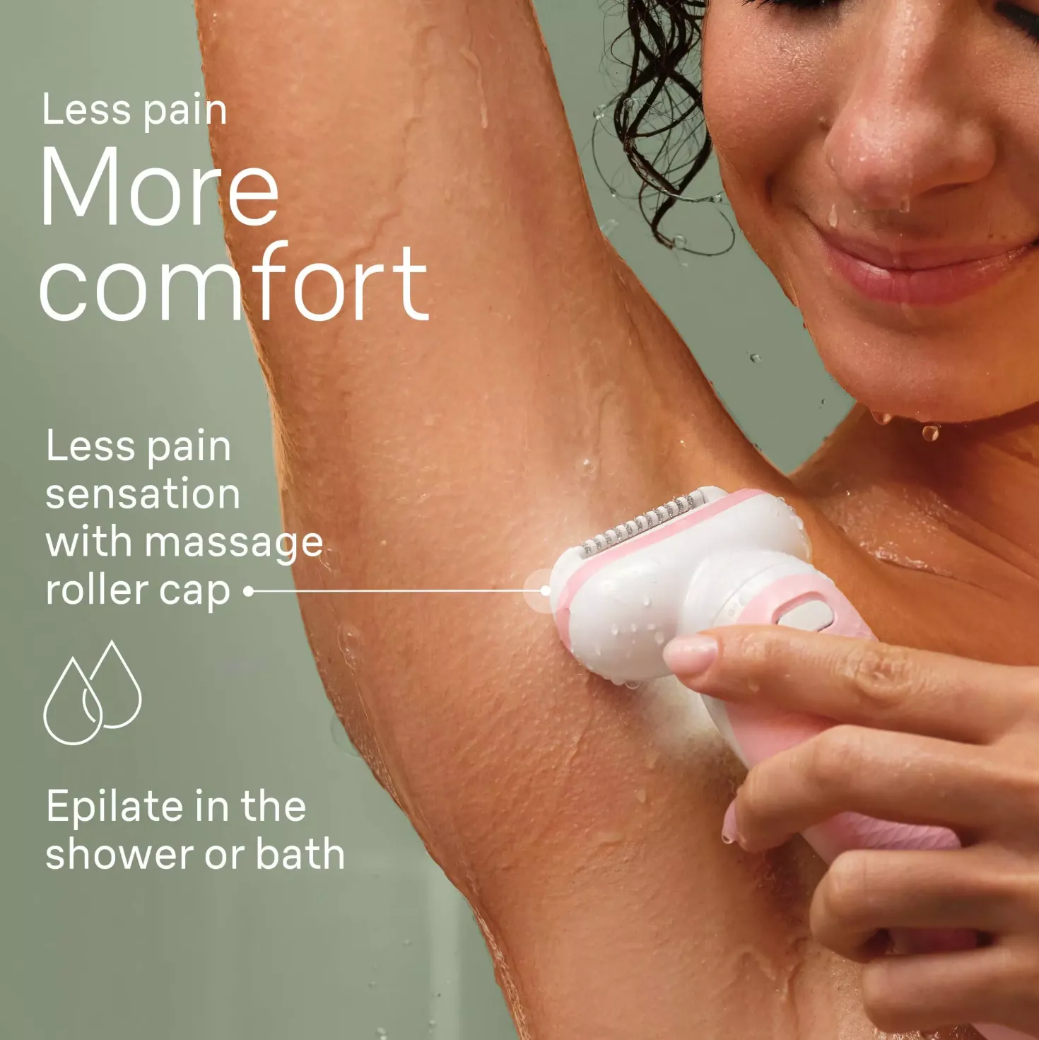 Braun Silk-épil 9 Epilator For Easy Hair Removal Lasting Smooth Skin 9-030