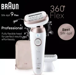 Braun Silk-épil 9 Flex Epilator For Easy Hair Removal 9-030 3D