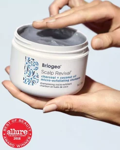 BriogeoScalp Revival™ Charcoal + Coconut Oil Micro-exfoliating Shampoo