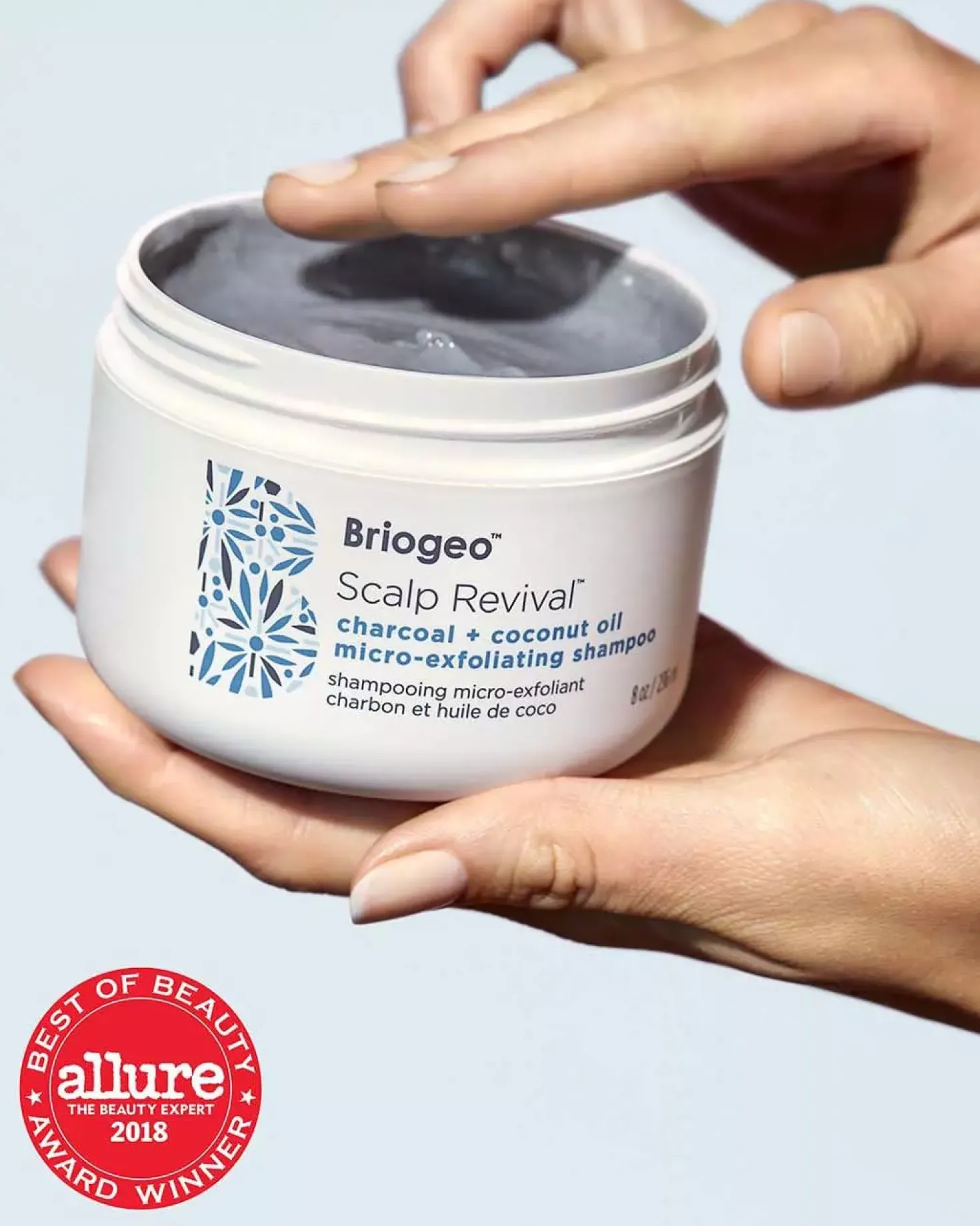 BriogeoScalp Revival™ Charcoal + Coconut Oil Micro-exfoliating Shampoo