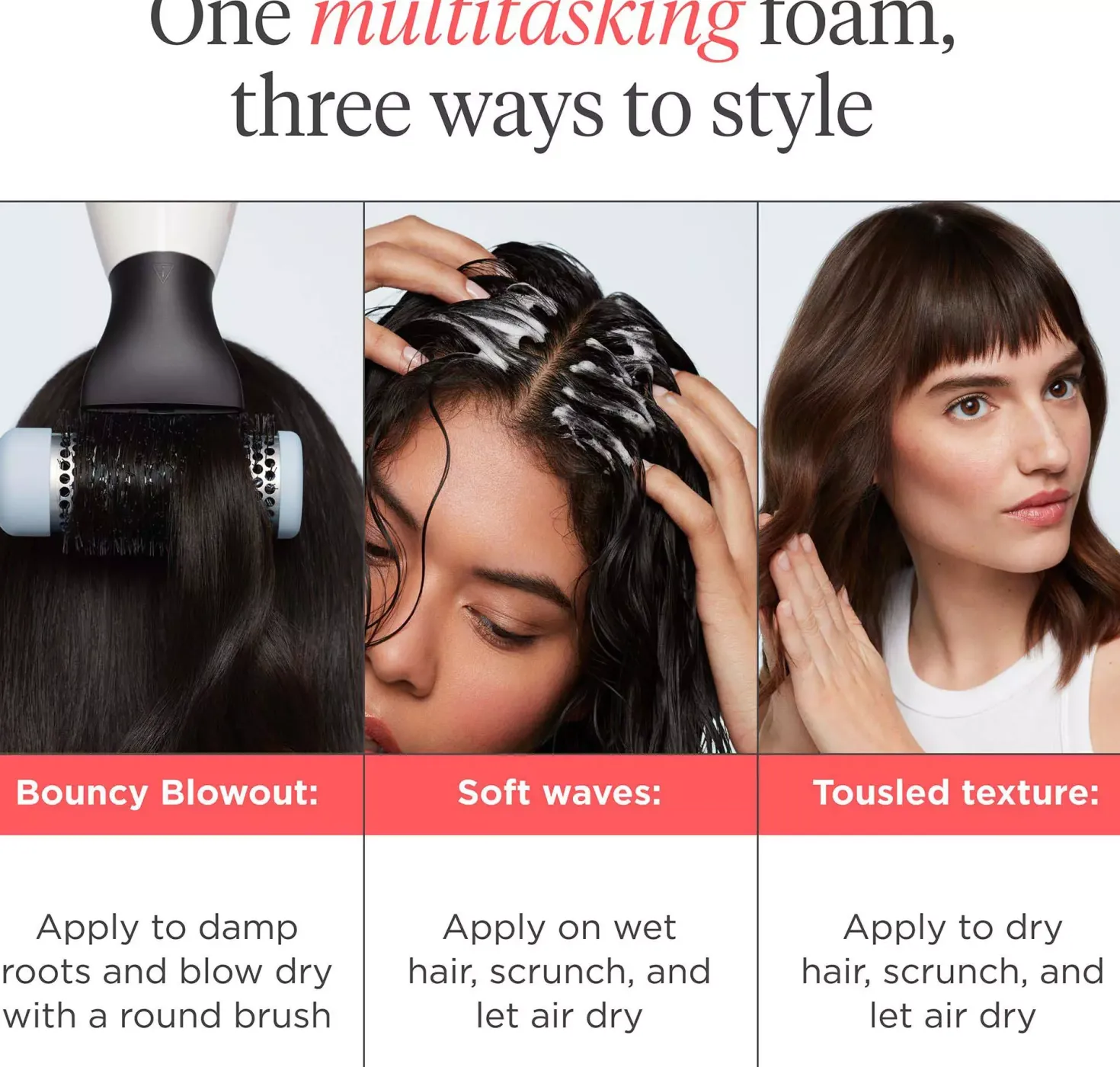 BriogeoStyle + Treat Yuzu + Plum Oil Full Miracle Styling Foam