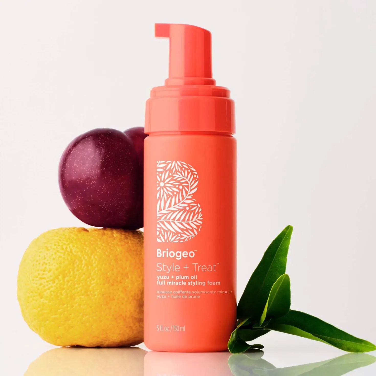 BriogeoStyle + Treat Yuzu + Plum Oil Full Miracle Styling Foam