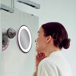 Browgame Cosmetics Signature Suction Mirror 10x Large