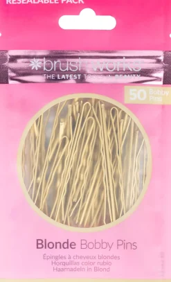 Brushworks Blonde Bobby Pins