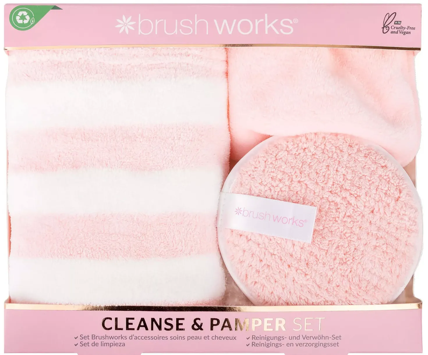 Brushworks Cleanse & Pamper Set