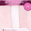Brushworks Makeup Remover Cloths 3 Pack