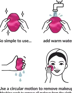 Brushworks Makeup Remover Cloth Remover Cloth