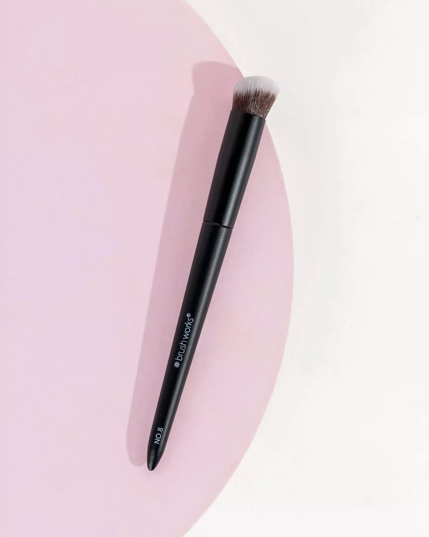 Brushworks No. 8 Precise Angled Concealer Buffing Brush