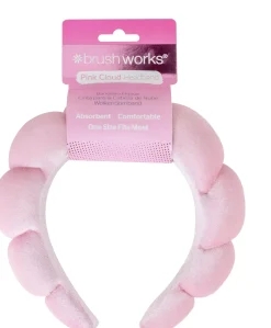 Brushworks Pink Cloud Headband
