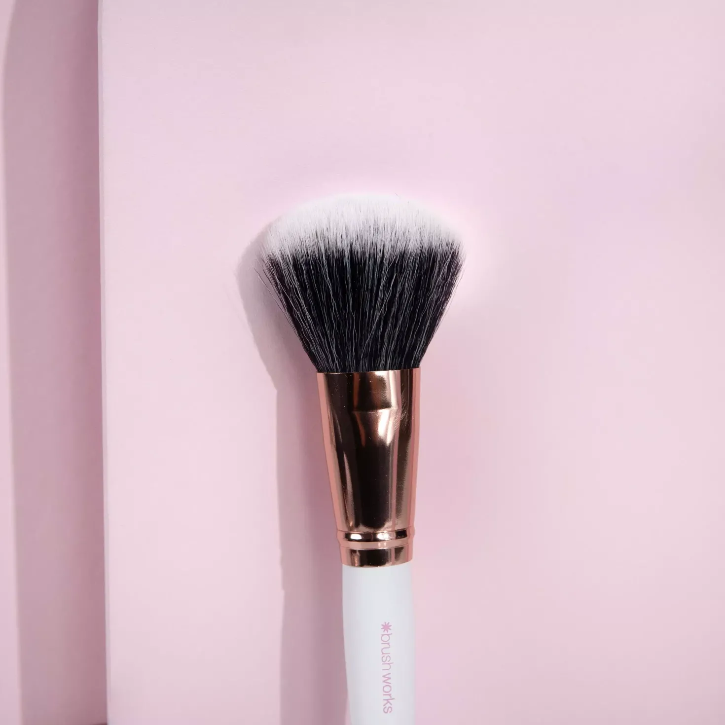 Brushworks Powder Brush - Pink & Gold