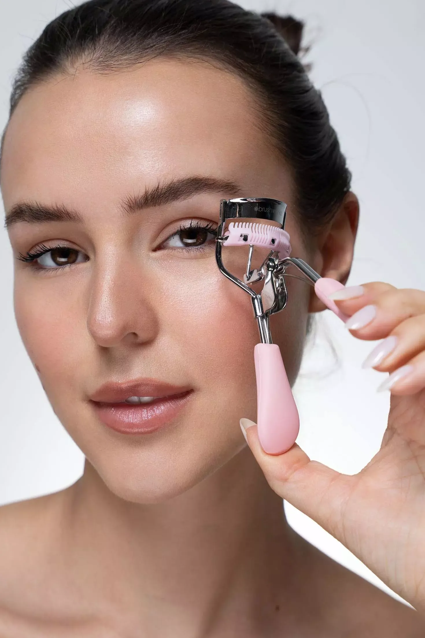 Brushworks Pro Lash Curler with Comb