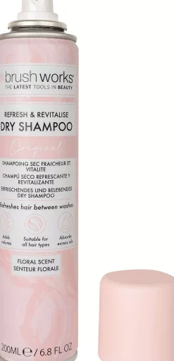 Brushworks Refresh & Revitalise Floral Dry Shampoo 200 ml