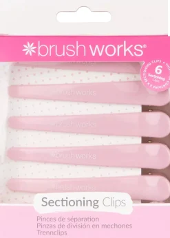 Brushworks Sectioning Clips (Pack of 6)