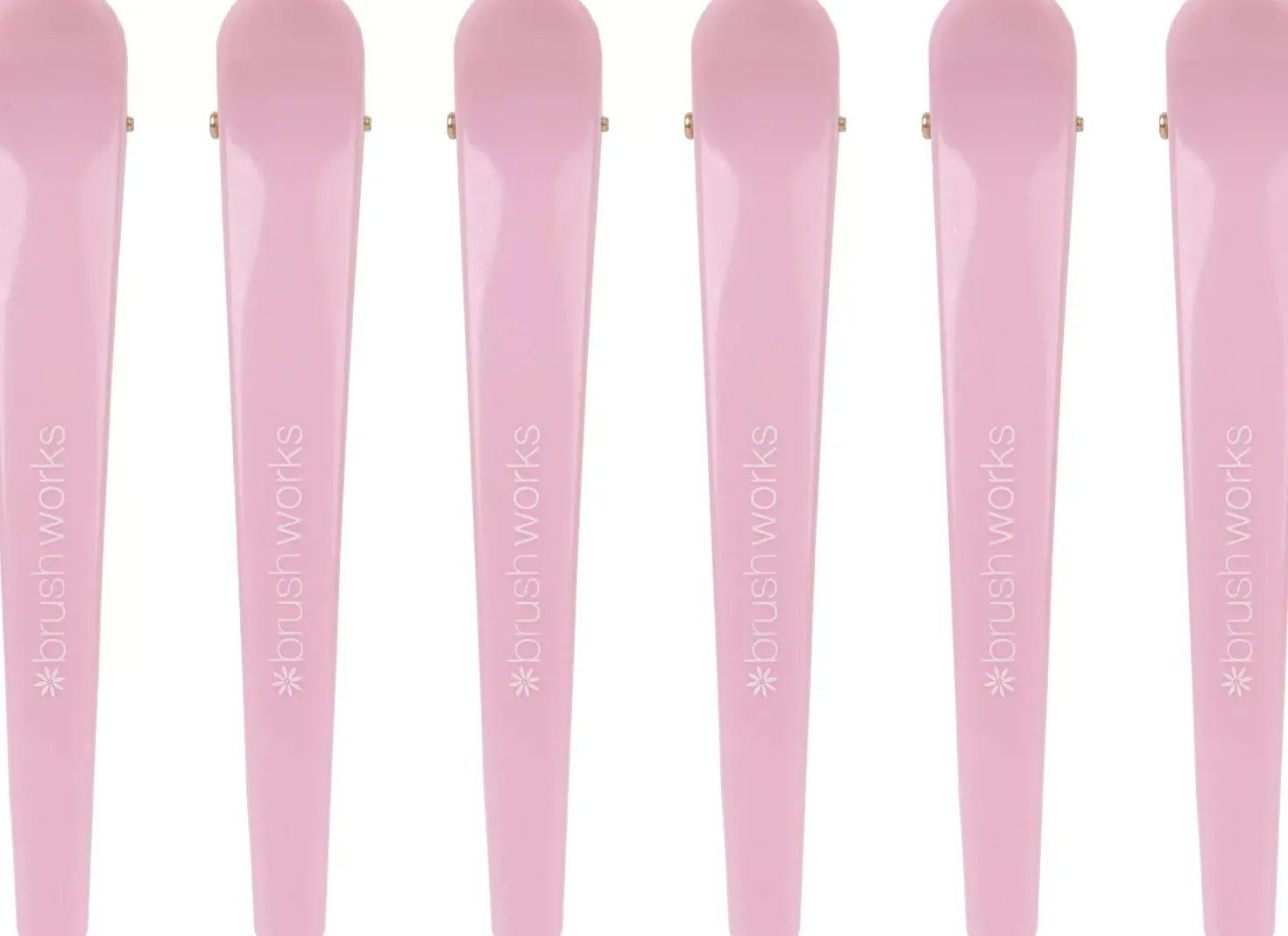 Brushworks Sectioning Clips (Pack of 6)