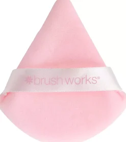 Brushworks Triangular Powder Puff Duo