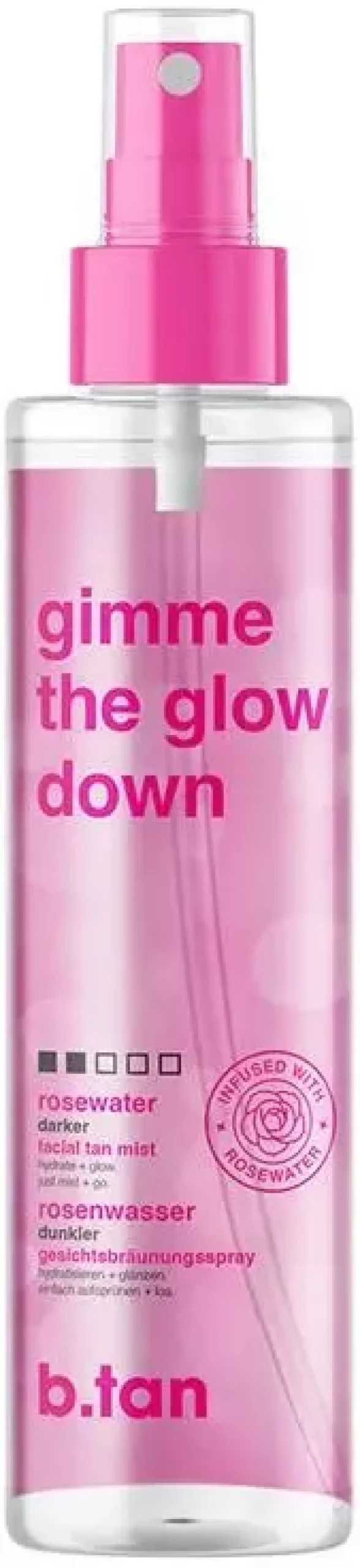 b.tan Gimme The Glow Down Facial Tan Mist 190 ml