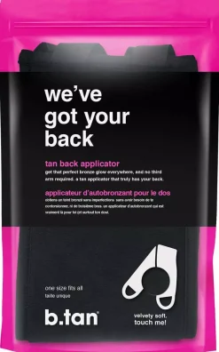 b.tan We've Got Your Back Tan Mitt