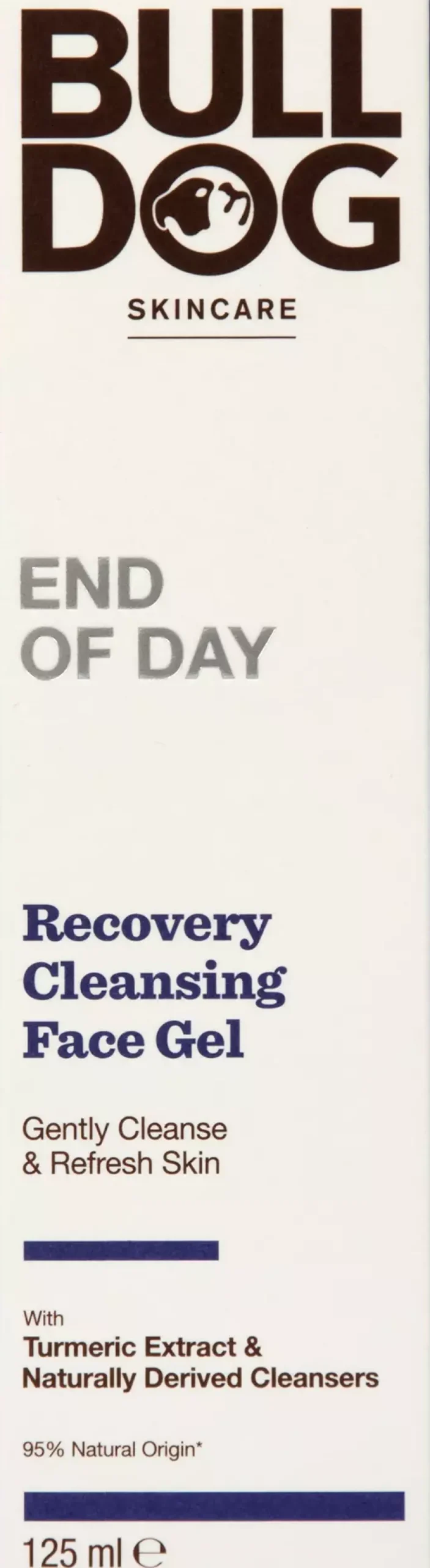 BulldogEnd of Day Recovery Cleansing Face Gel 125 ml