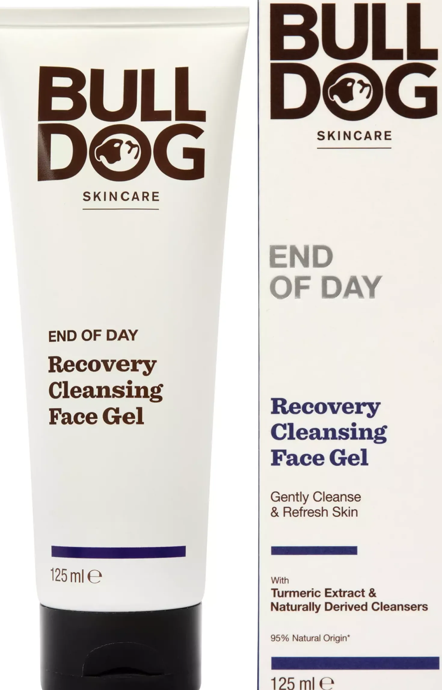 BulldogEnd of Day Recovery Cleansing Face Gel 125 ml