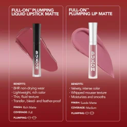 BUXOM Full On Plumping Lipstick Matte Angel Baby