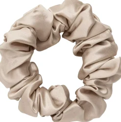 ByBarb Silk Hair Scrunchie Dark Grey