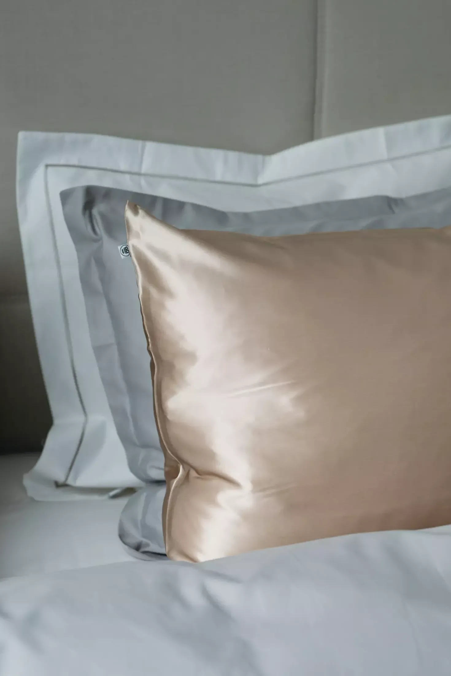 ByBarb Silk Pillow Case Beige
