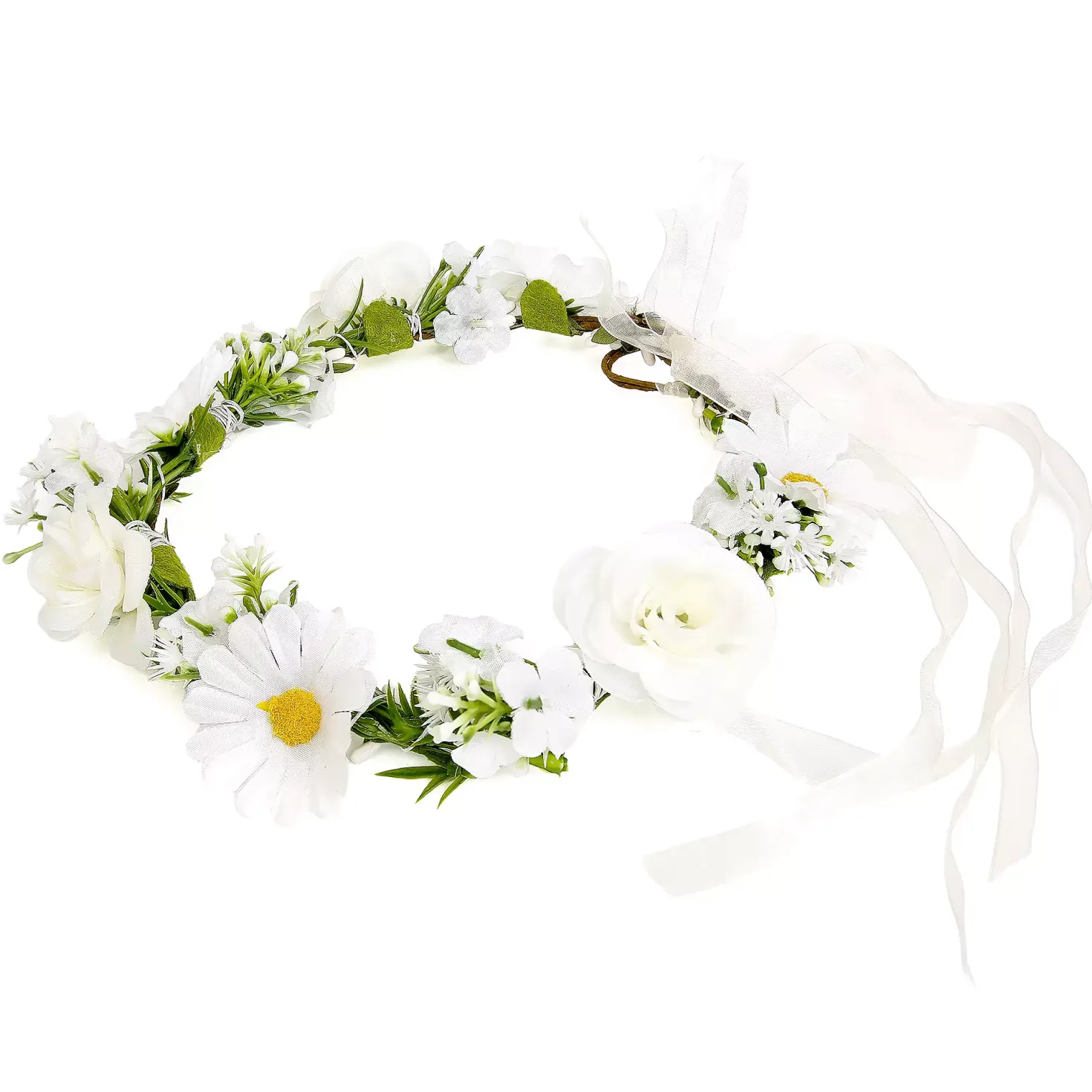 By Lyko Flower Crown White