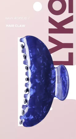 By Lyko Hair Claw Acrylic Creamy Flower