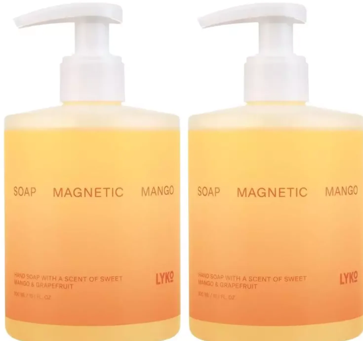 By LykoMagnetic Mango Hand Soap 2 x 300 ml