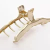 By Lyko Metallic Hair Claw Minimalist Silver