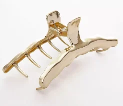 By Lyko Metallic Hair Claw Minimalist Silver