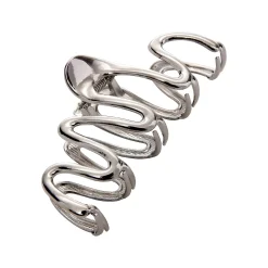 By Lyko Metallic Hair Claw Wave Golden