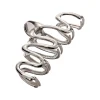 By Lyko Metallic Hair Claw Wave Silver