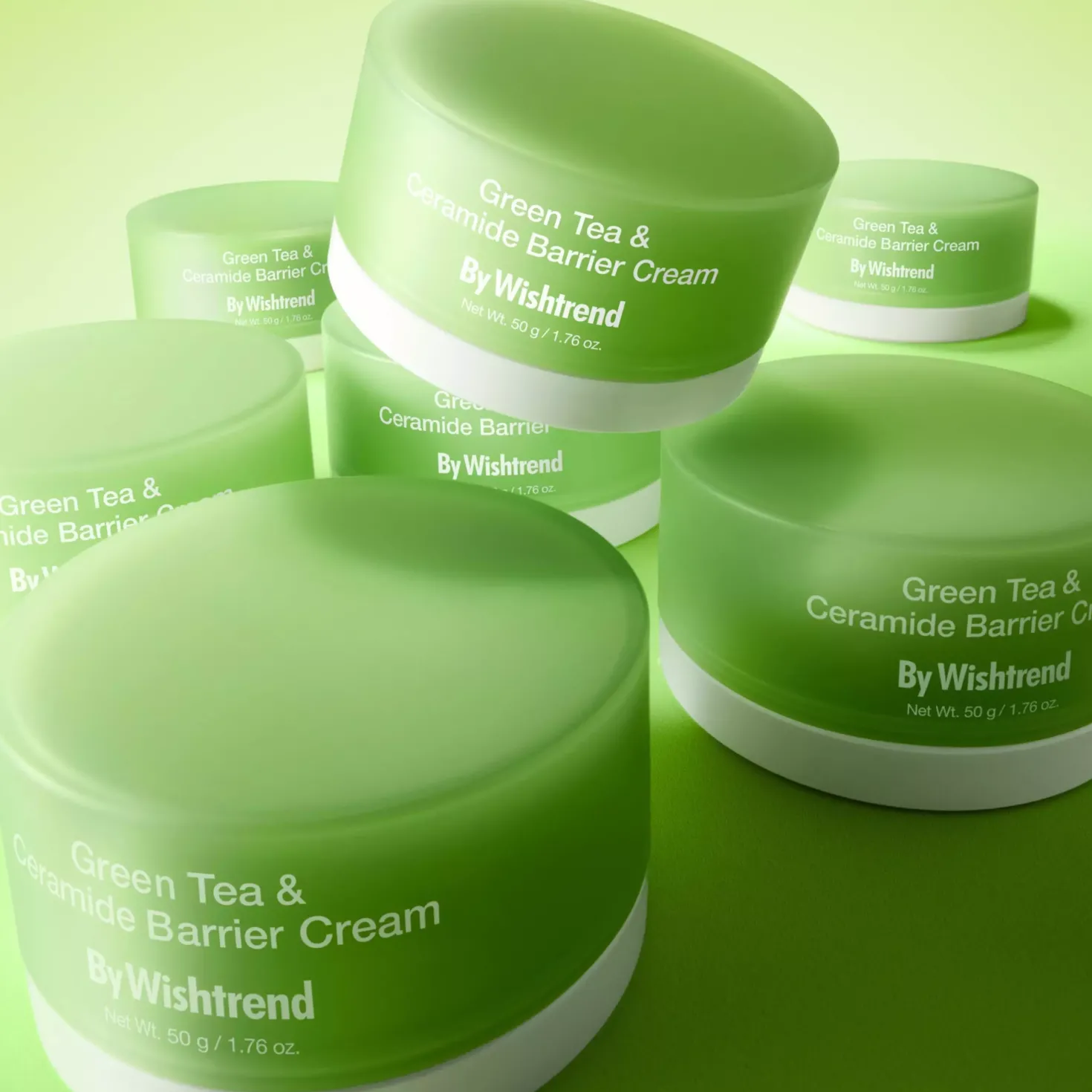 By Wishtrend Green Tea & Ceramide Barrier Cream 50 g