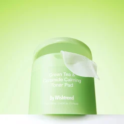 By Wishtrend Green Tea & Ceramide Calming Toner Pad 190 ml