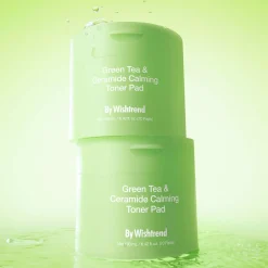 By Wishtrend Green Tea & Ceramide Calming Toner Pad 190 ml