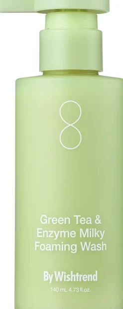 By Wishtrend Green Tea & Enzyme Milky Foaming Wash 140 ml