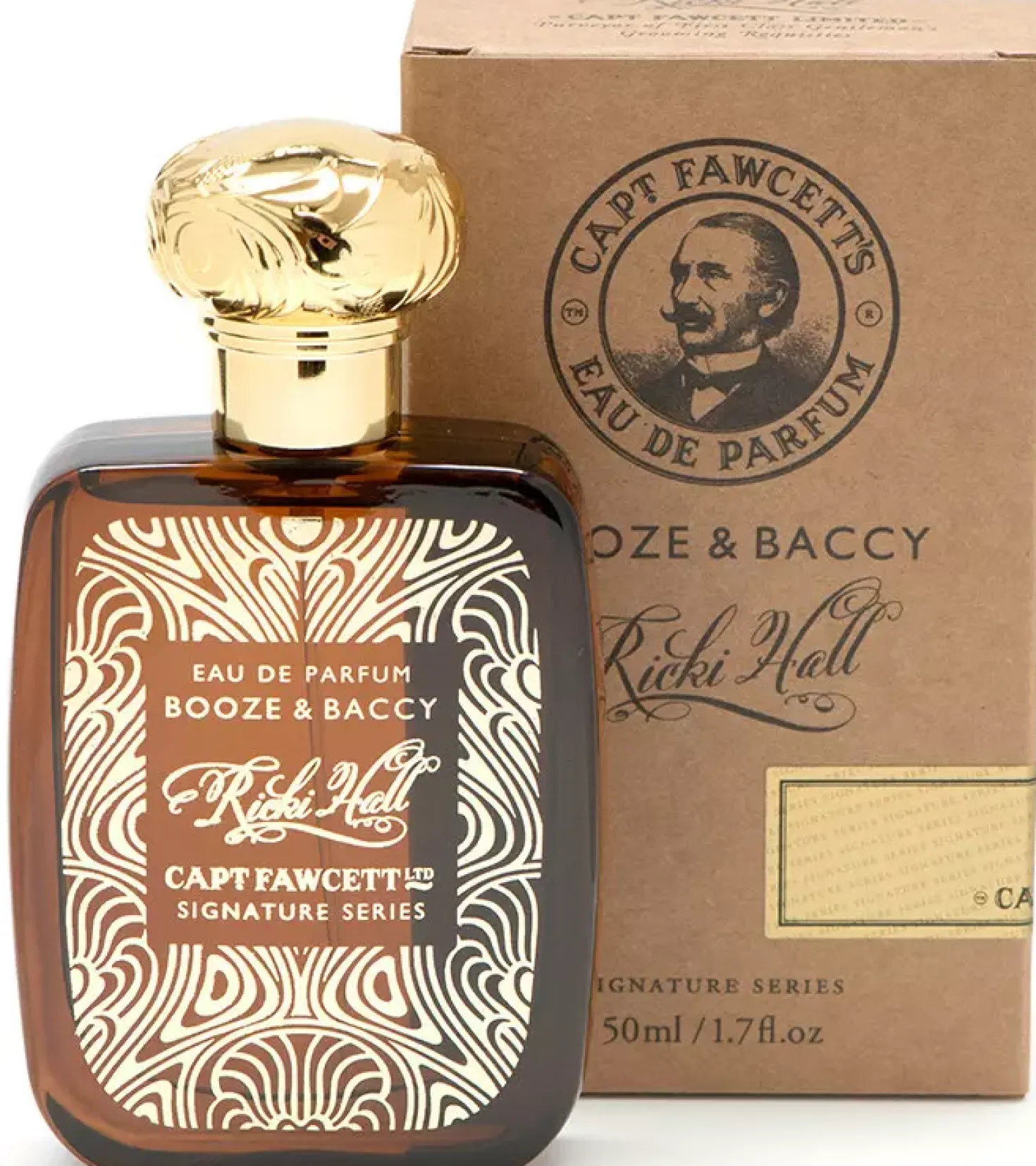 Captain Fawcett Booze and Baccy Eau De Parfum by Ricki Hall 50 ml