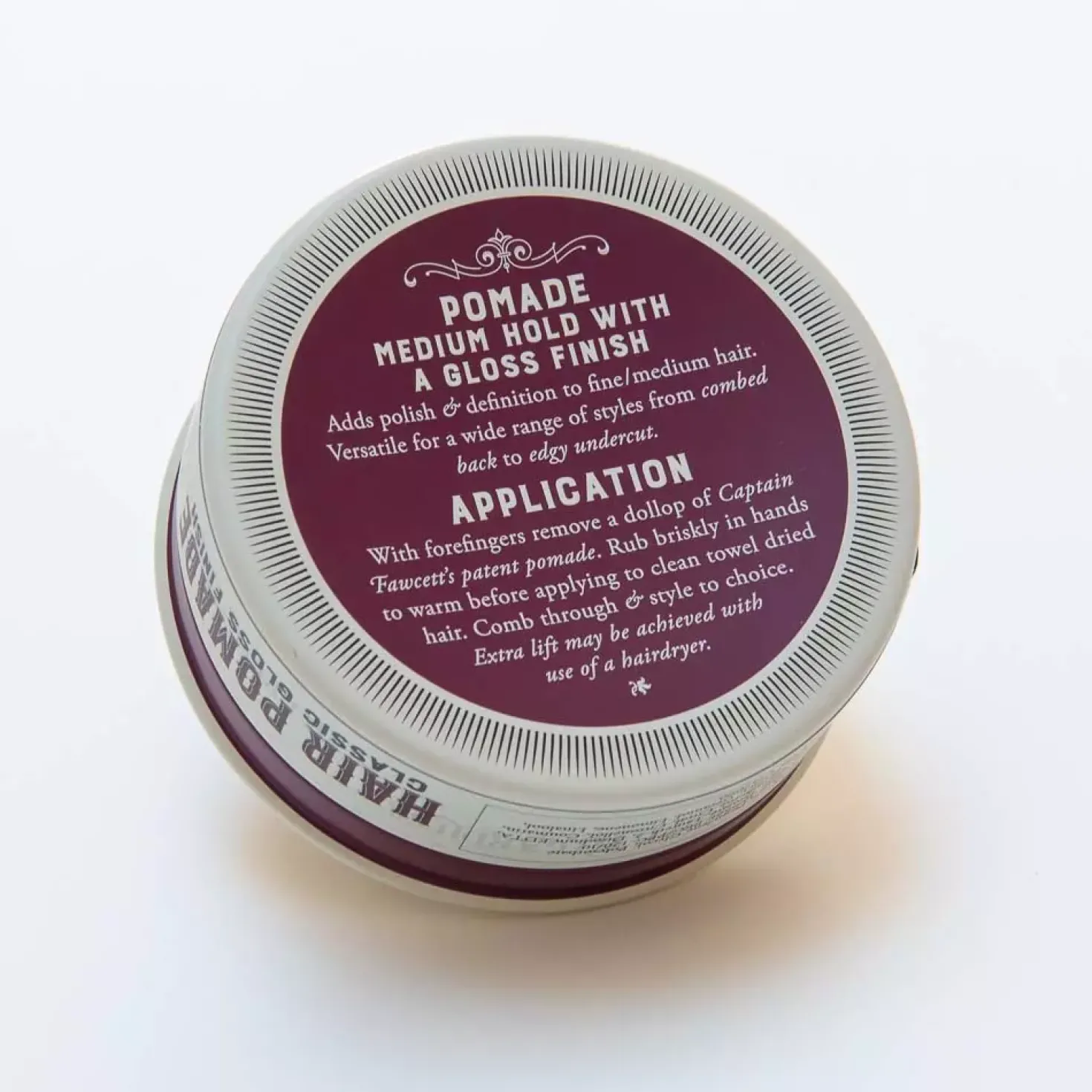Captain Fawcett Classic Hair Pomade Gloss Finish 100 g
