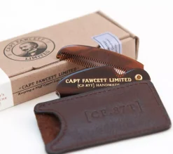 Captain Fawcett Folding Pocket Moustache Comb