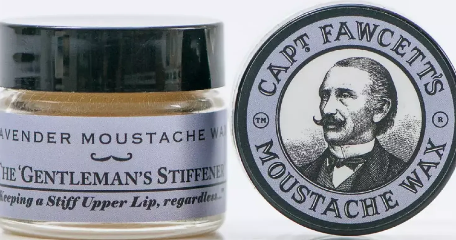 Captain Fawcett Mustache Wax Lavender