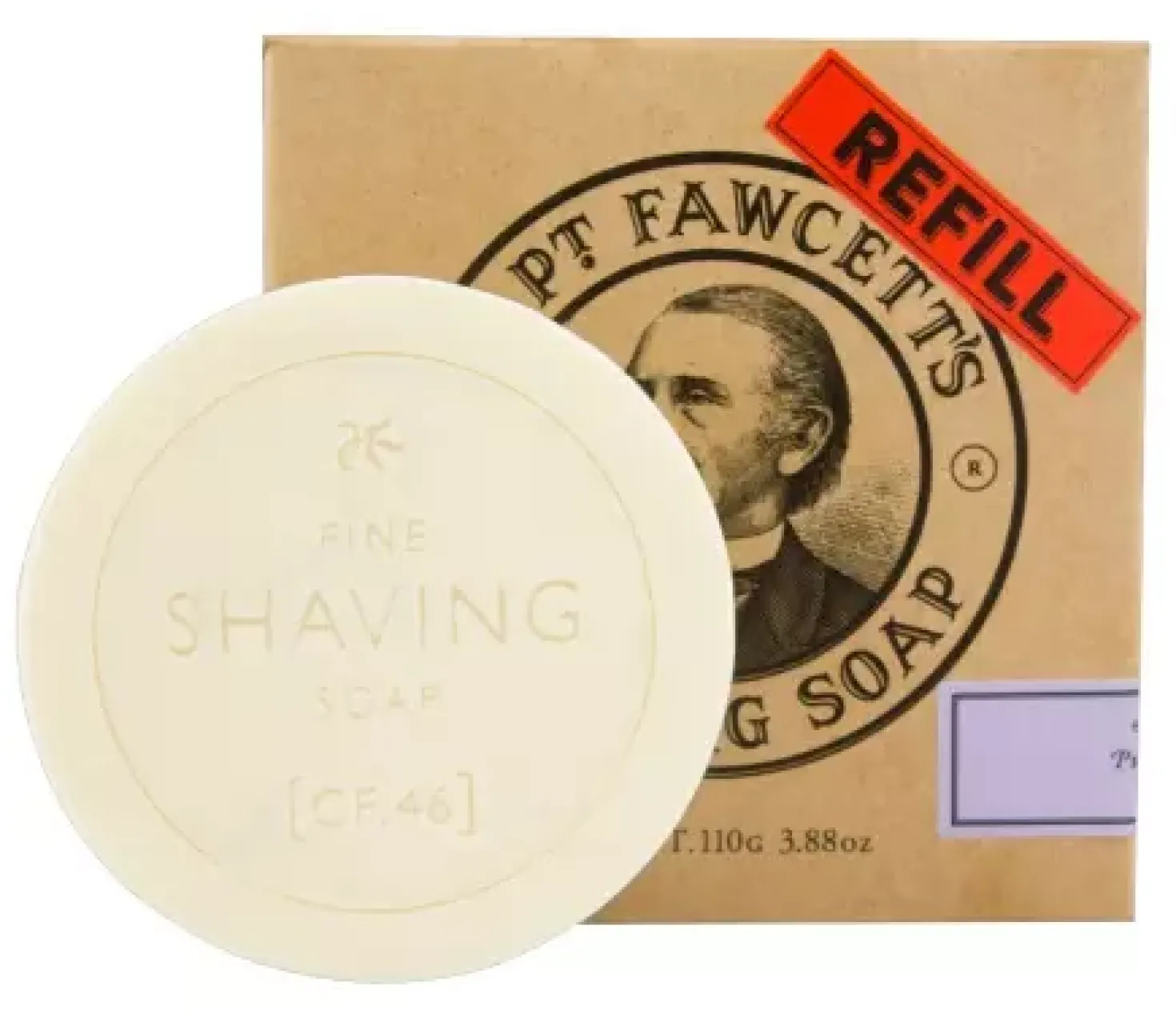 Captain Fawcett Shaving Soap Refill
