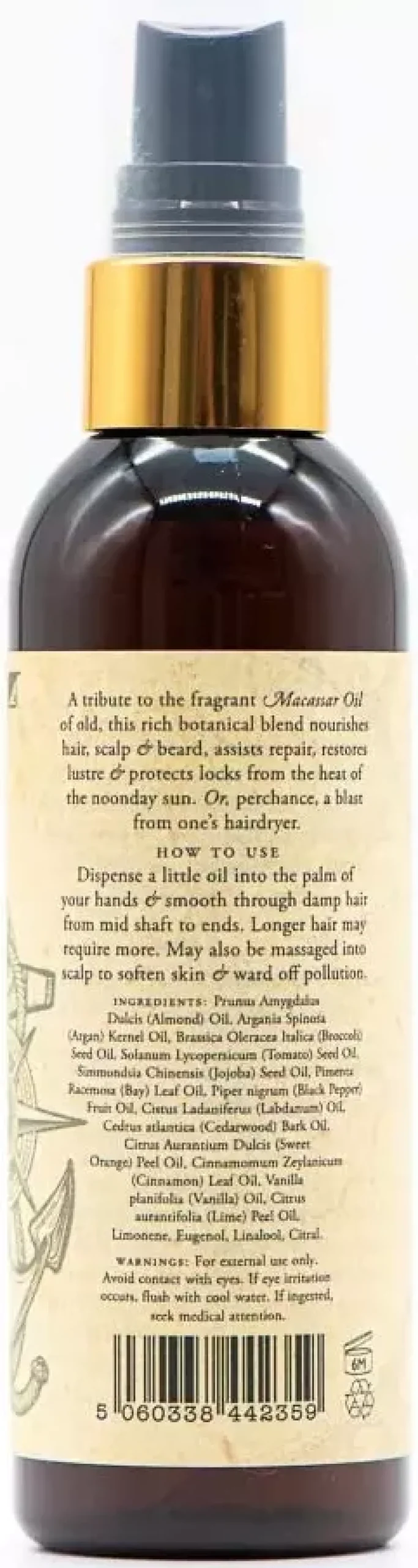 Captain Fawcett Treatment Oil for Hair, Scalp & Beard 100 ml